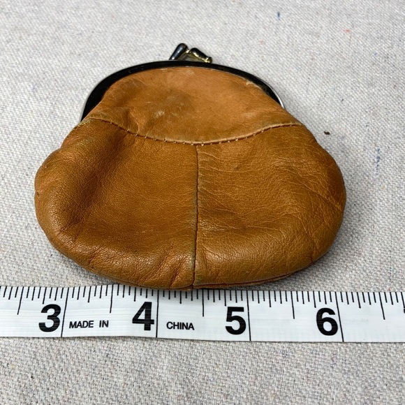 Vintage Leather Coin Purse - Picture 7 of 8